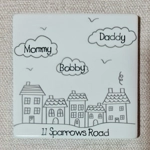 House Coaster New Home Present / New House Gift. Neighbours, First Home