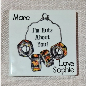 Nuts about You Coaster