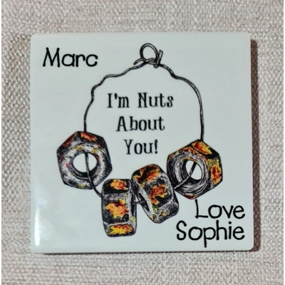 Nuts about You Coaster