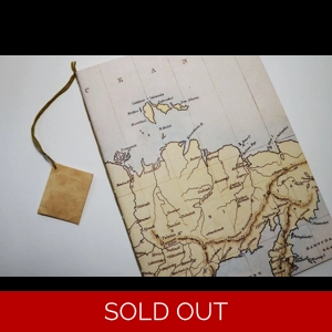 Vintage Map Sketchbook