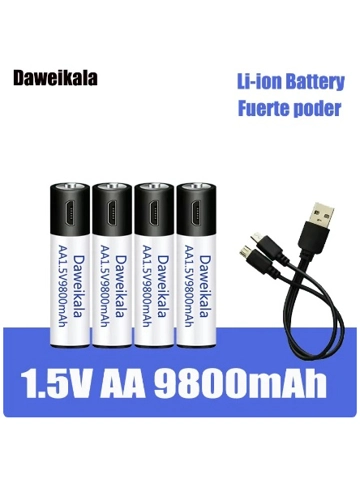 USB polnilna baterija 1,5V Li-ion