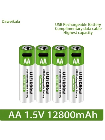 USB polnilna baterija 1,5V Li-ion