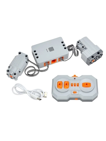 Daljinec z baterijo in motorjema