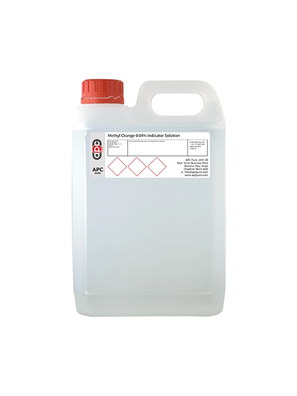 2.5L Methyl Orange 0.04% Solution