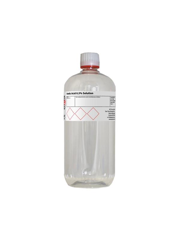 1 litre Acetic Acid 0.5% Solution