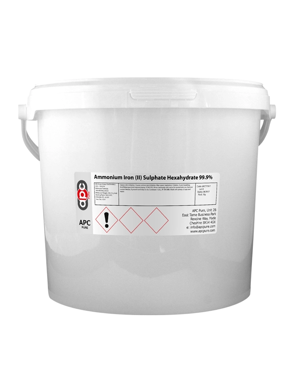 2.5kg Ammonium Iron (II) Sulphate Hexahydrate 99.9%