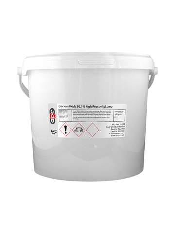 5kg Calcium Oxide 92% Medium Reactivity Lump