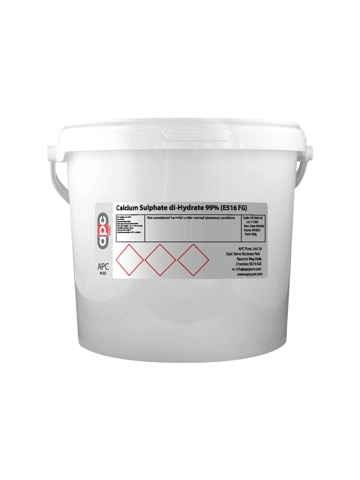 5kg Calcium Sulphate di-Hydrate 99% (E516 FG)