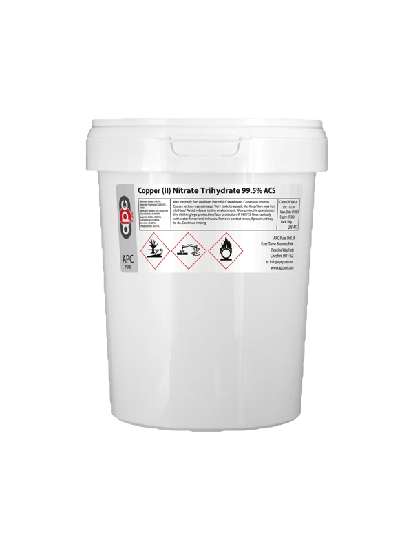1kg Copper II Nitrate Trihydrate 99.5% ACS