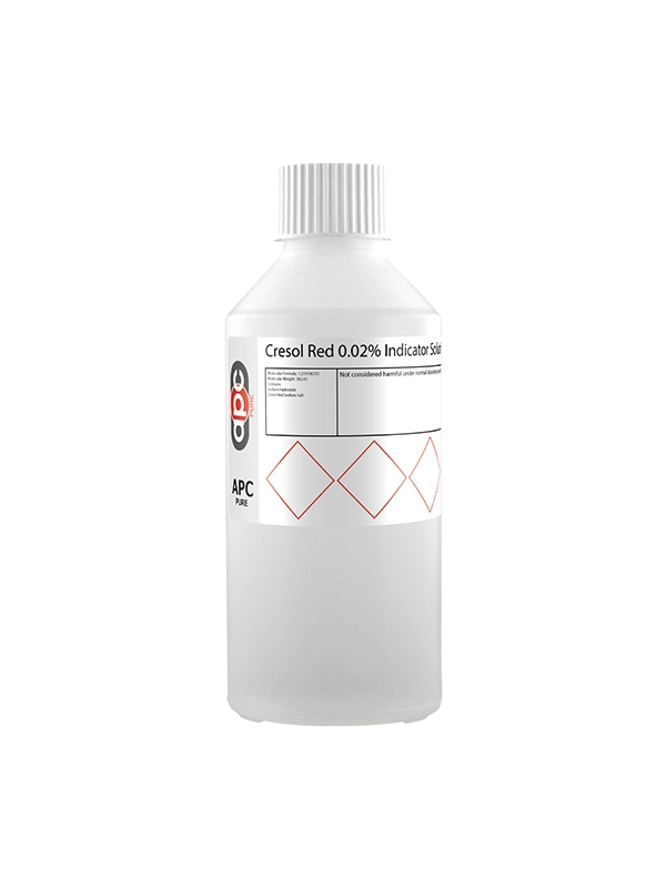 250ml Cresol Red 0.02% Indicator Solution
