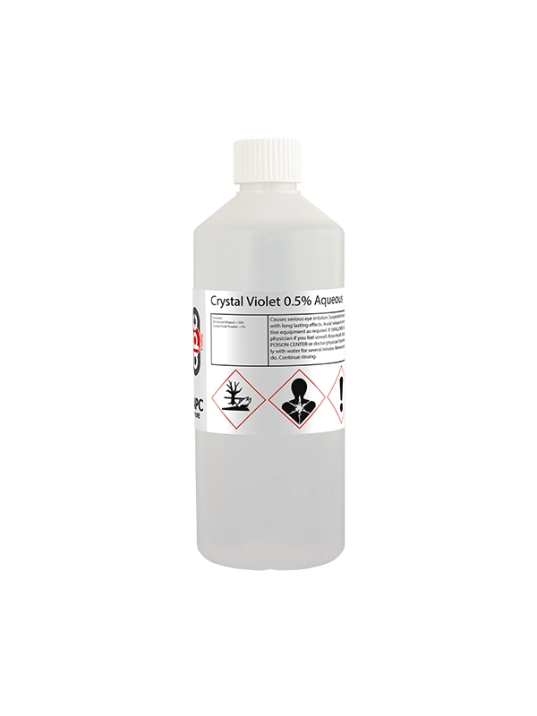 250ml Crystal Violet 0.5% Aqueous (Gentian Violet 0.5% Aqueous)