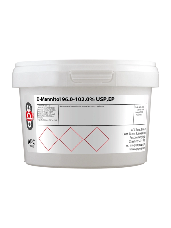 500g D-Mannitol 96.0-102.0% USP,EP