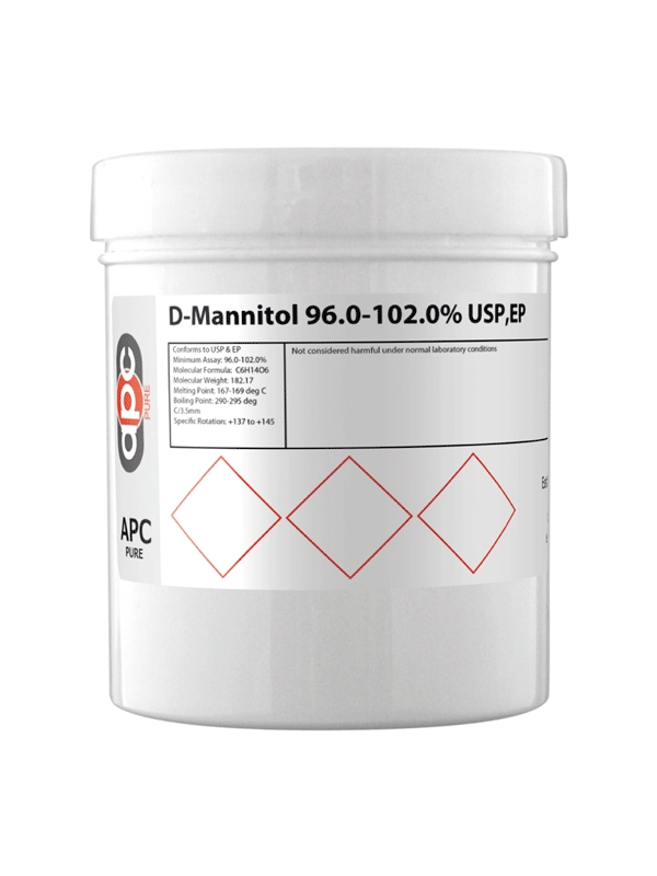 100g D-Mannitol 96.0-102.0% USP,EP