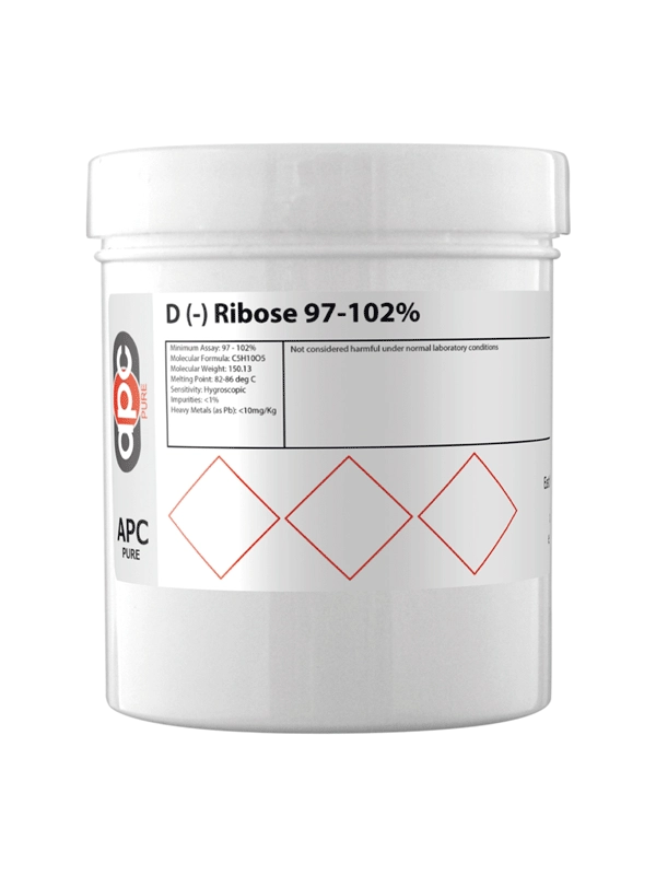 100g D (-) Ribose 97-102%