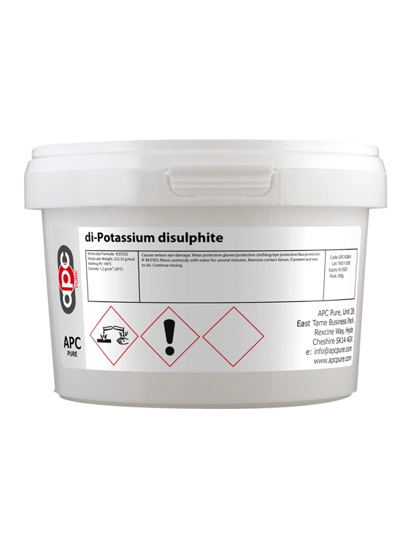 500g di-Potassium disulphite