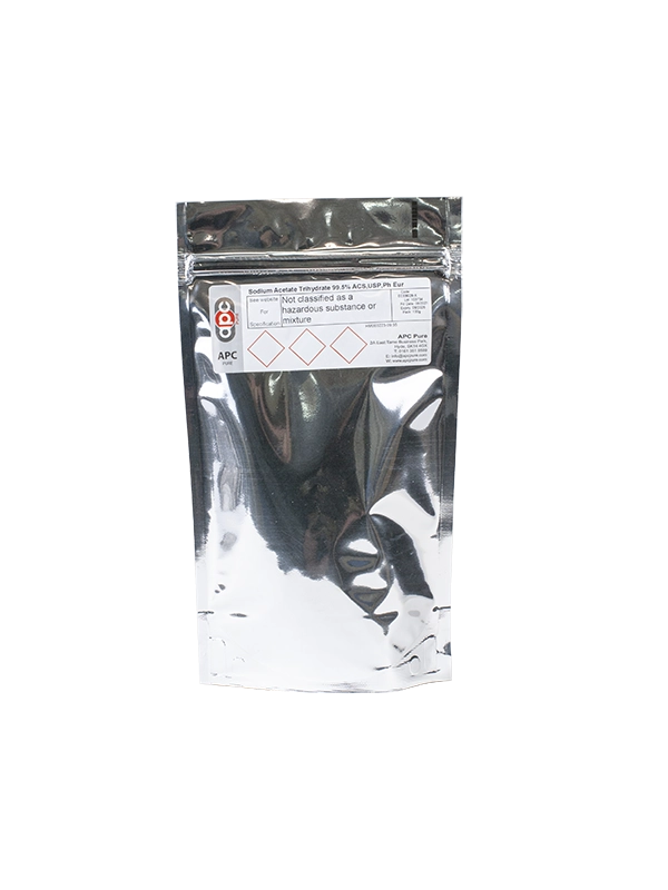 250g foil pouch Sodium Acetate Trihydrate 99.5% ACS,USP,Ph Eur