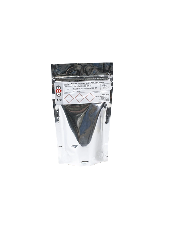 100g foil pouch Sodium Acetate Trihydrate 99.5% ACS,USP,Ph Eur