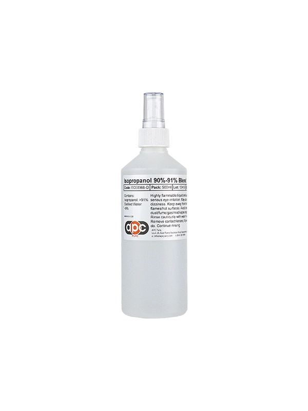 500ml pump spray Isopropanol 90%-91% Blend