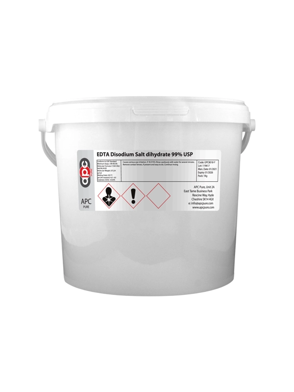 2.5kg EDTA Disodium Salt Dihydrate 99% USP