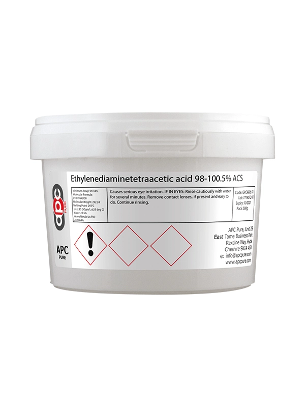 500g Ethylenediaminetetraacetic acid 98-100.5% ACS