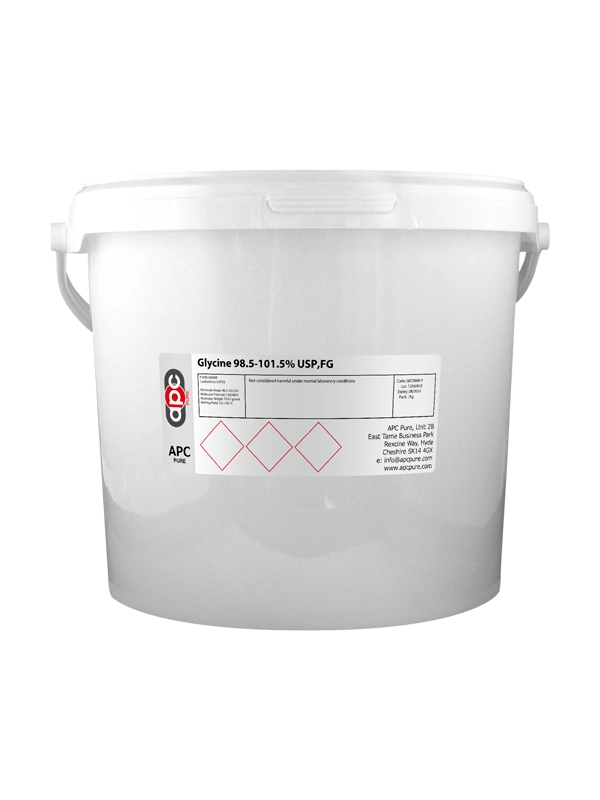 5kg Glycine 98.5-101.5% USP,FG