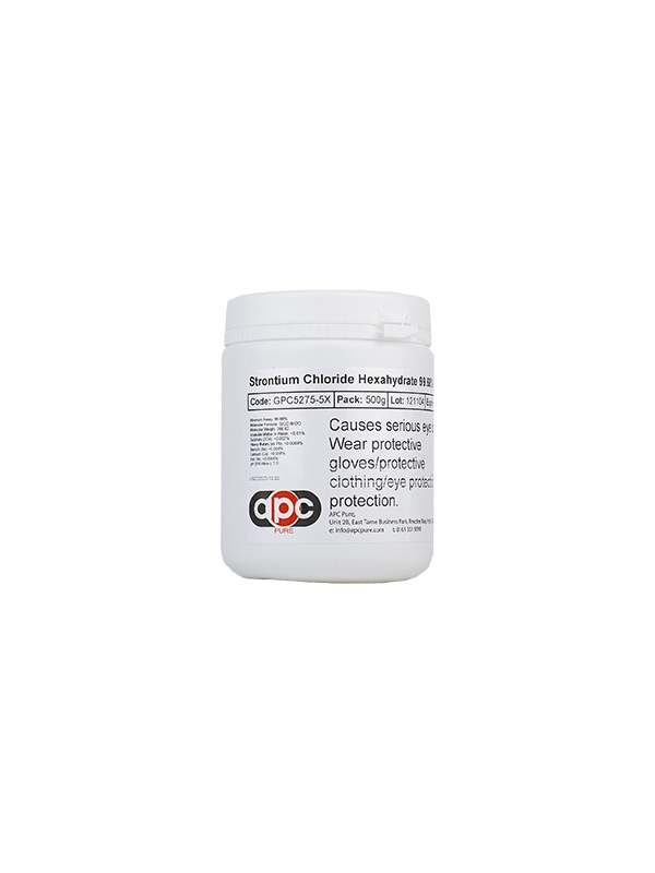 500g Strontium Chloride Hexahydrate 99.68% EP