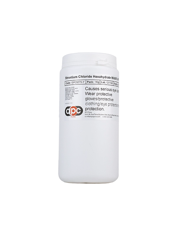 1kg Strontium Chloride Hexahydrate 99.68% EP