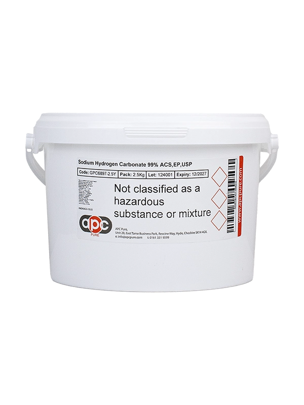 2.5kg Sodium Hydrogen Carbonate 99% ACS,EP,USP