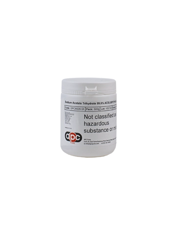 500g Sodium Acetate Trihydrate 99.5% ACS,USP,Ph Eur