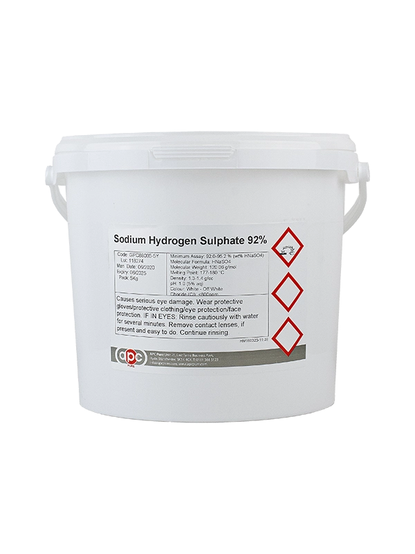 5kg Sodium Hydrogen Sulphate 92%