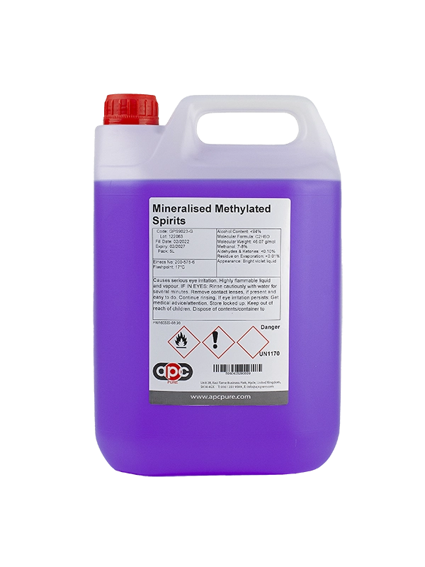 5L Mineralised Methylated Spirits