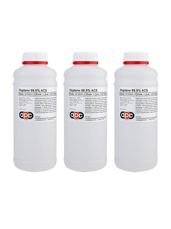 3X 1L n-Heptane 99% min. ACS