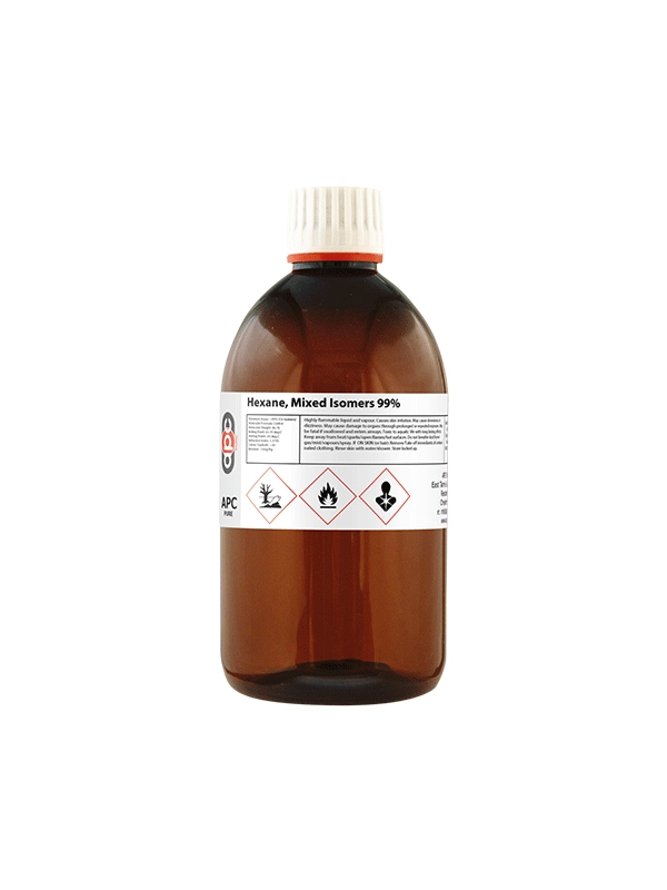 500ml  Hexane, Mixed Isomers 99%