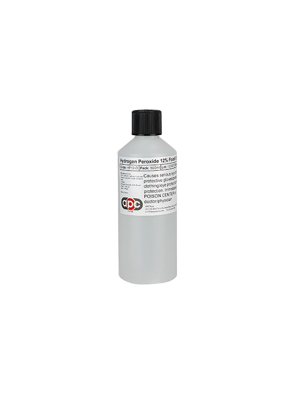 500ml Hydrogen Peroxide 12% Food Grade