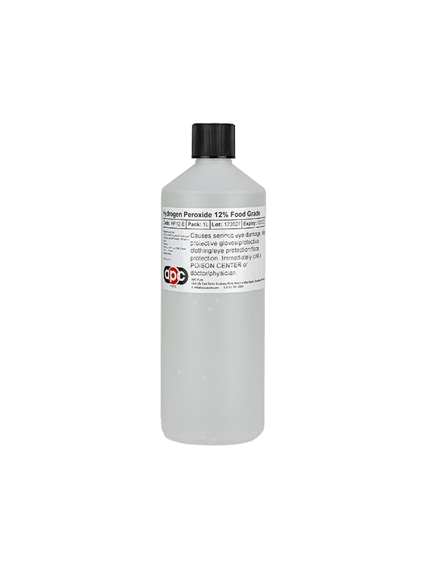 1L Hydrogen Peroxide 12% Food Grade