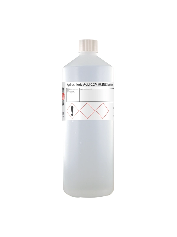 1L Hydrochloric Acid 0.2M (0.2N) Solution