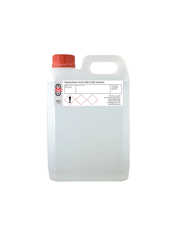 2.5L Hydrochloric Acid 2.0M (2.0N) Solution