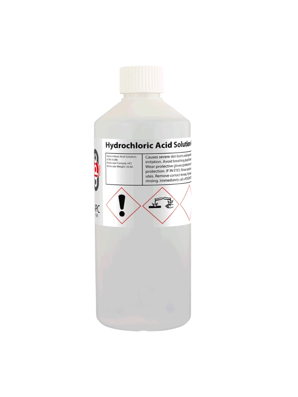 500ML Hydrochloric Acid 4.0M (4.0N) Solution