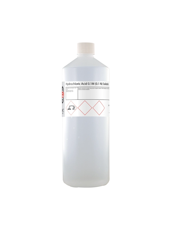 1L Hydrochloric Acid 0.1M (0.1N) Solution