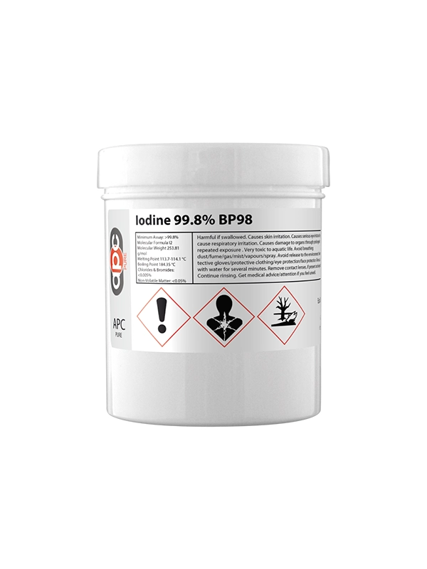 100g Iodine 99.8% BP98