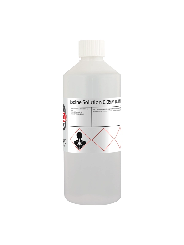 500ML iodine_solution_0_05m_0_1n_1486740726.png Iodine Solution 0.05M (0.1N)