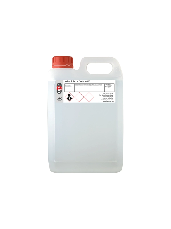 2.5L Iodine Solution 0.05M (0.1N)