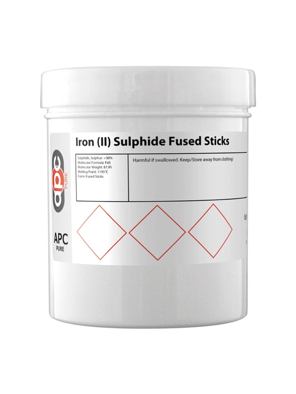 250G Iron (II) Sulphide Fused Sticks