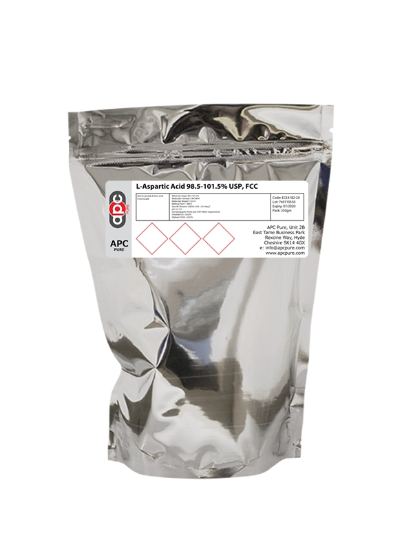 500g L-Aspartic Acid 98.5-101.5% USP, FCC