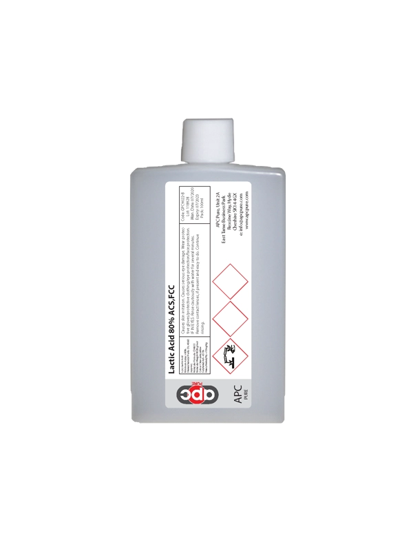 100ml Lactic Acid 80% ACS,FCC Letterbox Friendly