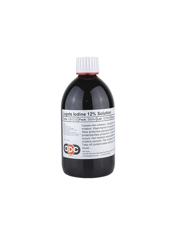 500ml Lugols Iodine 12% Solution