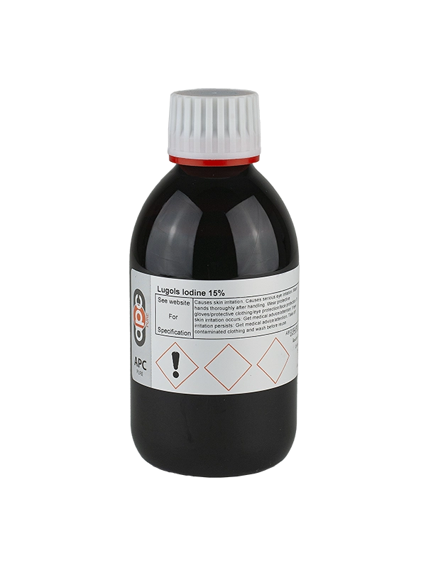 250ml Lugols Iodine 15% Solution