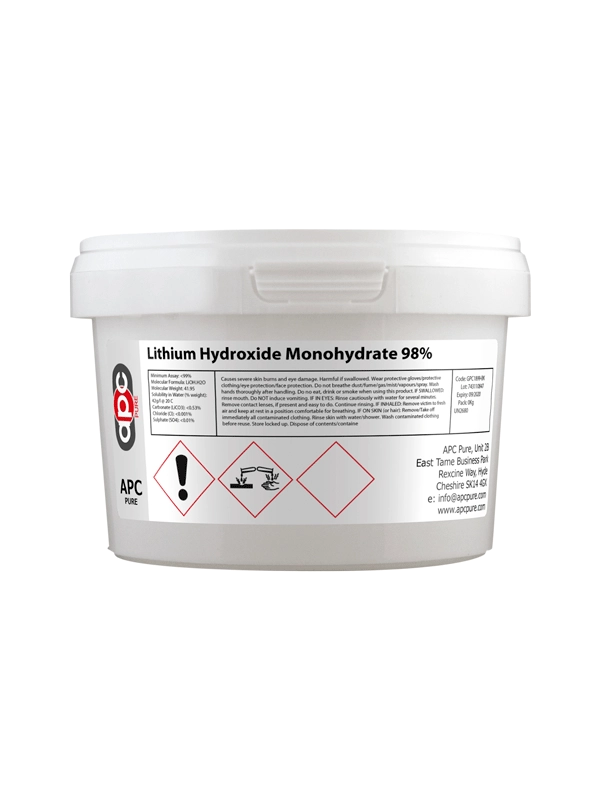 5kg Lithium Hydroxide Monohydrate 98%