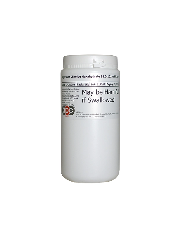 1kg Magnesium Chloride Hexahydrate 98.0-101% Ph.Eur
