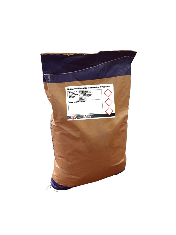 25kg Magnesium Chloride Hexahydrate 98.0-101% Ph.Eur